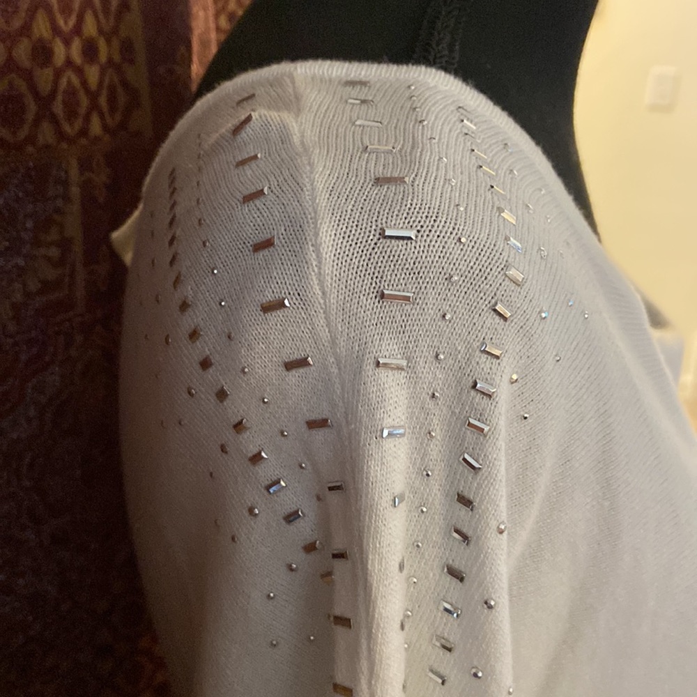 New York & Company - Rhinestone-Embellished Elbow Length Sweater (NWOT) - Picture 4 of 8